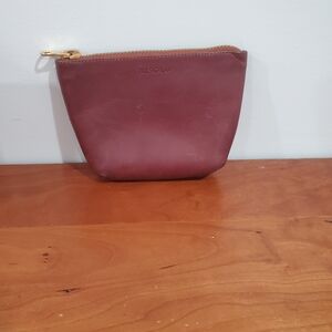 Nisolo Brown Leather Coin Case